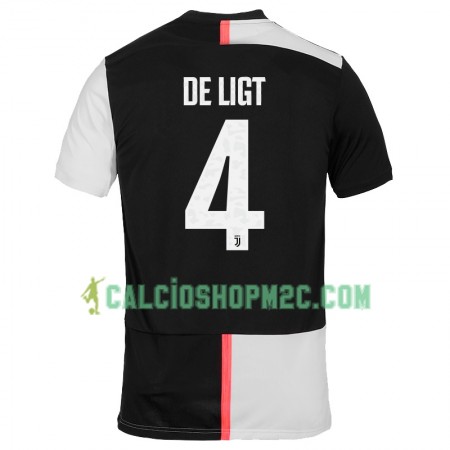 Juventus Matthijs de Ligt 4 Maglia Prima 2019/2020 Manica Corta 